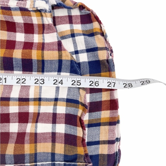 Old Navy Slim Fit Plaid Button Up Shirt Size Small - Picture 8 of 10